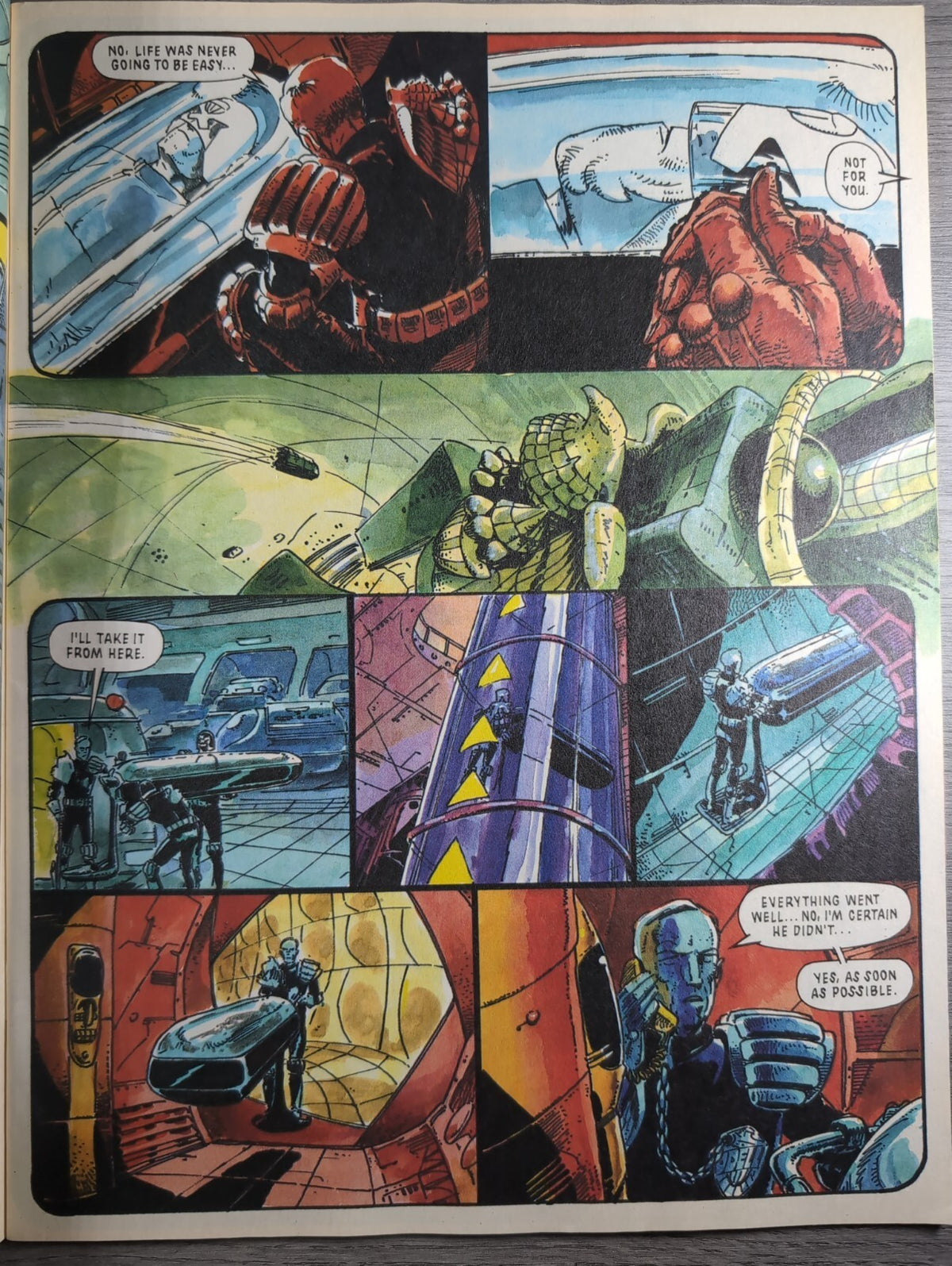 2000AD Prog 670 Featuring Judge Dread Comic 17th March 1990 Vintage Retro Comic - Retrorama UK