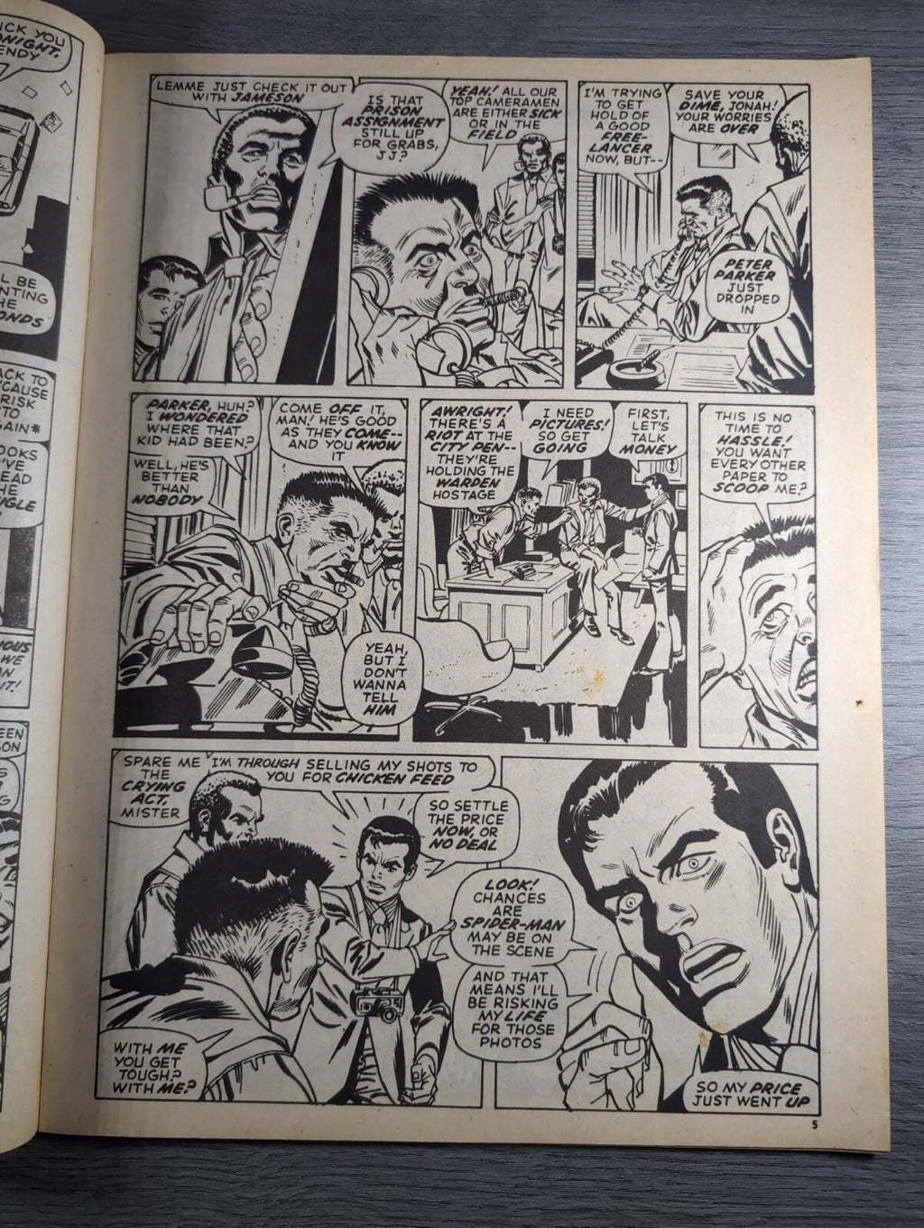 Spider-Man Comics Weekly No 135 Marvel Comics UK 13th September 1975