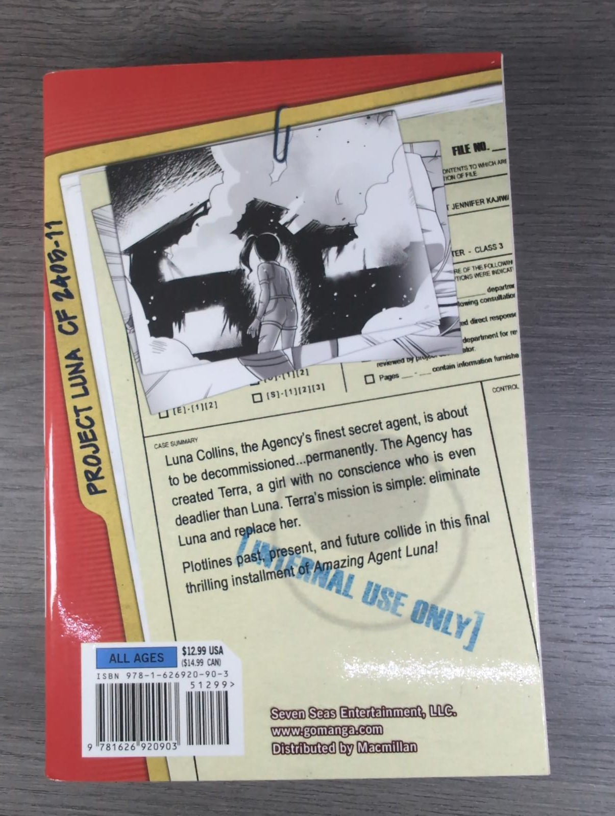 Amazing Agent Luna Vol. 11 by Nunzio DeFilippis  Manga Paperback Book 2015