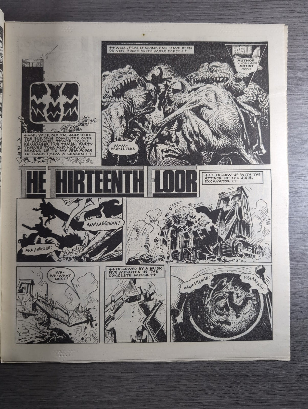 Eagle Comic Issue No. 254 31st Jan 1987 Vintage Retro UK Comic