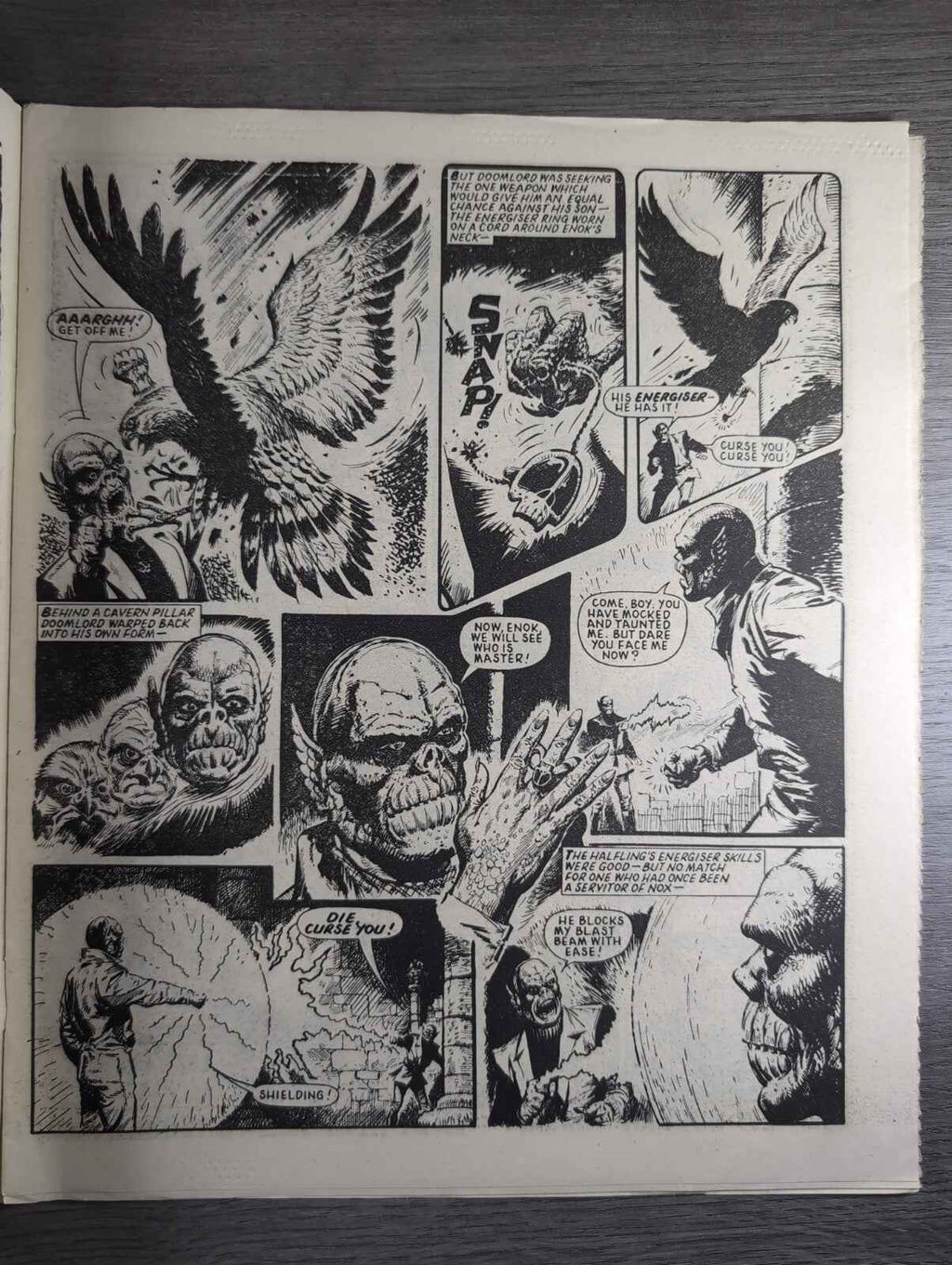 Eagle Comic Issue No. 239 18th October 1986 Vintage Retro UK Comic