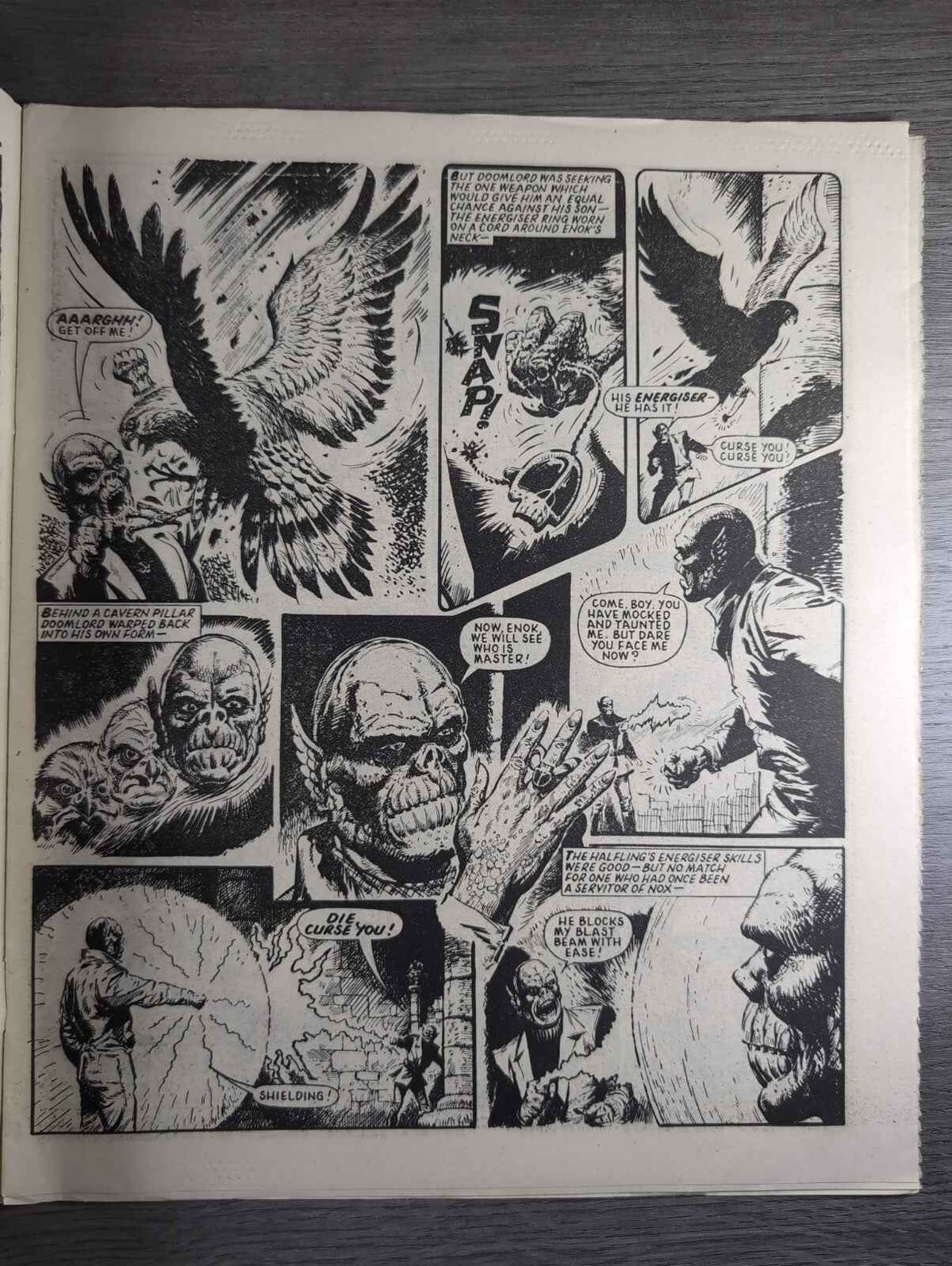 Eagle Comic Issue No. 239 18th October 1986 Vintage Retro UK Comic