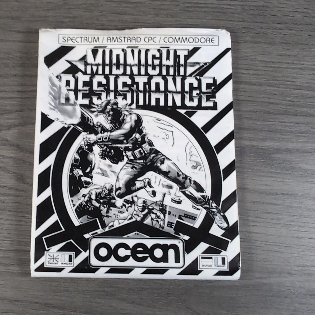 Midnight Resistance ZX Spectrum 48/128K Game Cassette Ocean Tested & Working