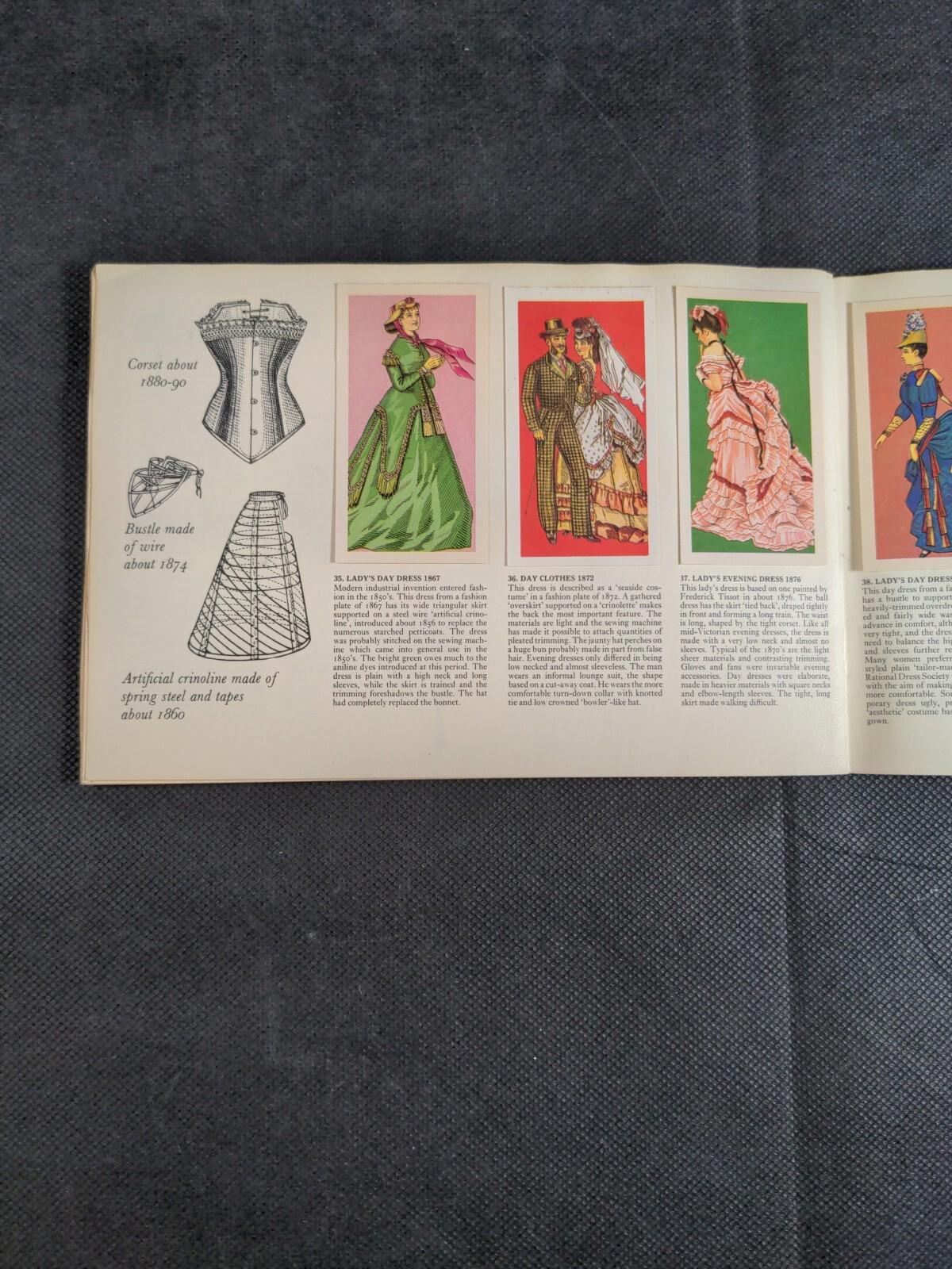 Brooke Bond Tea British Costume Picture Card Album Complete Set