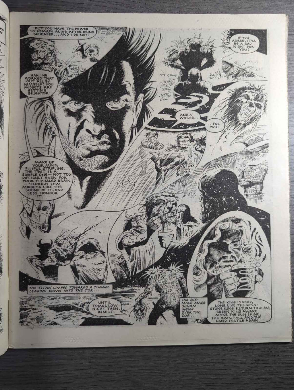 2000AD Prog 498 Featuring Judge Dread Comic 29th Nov 1986 Vintage Retro Comic
