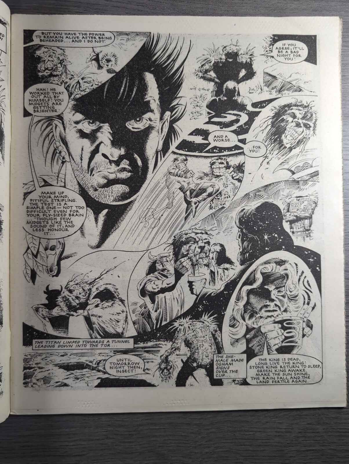 2000AD Prog 498 Featuring Judge Dread Comic 29th Nov 1986 Vintage Retro Comic