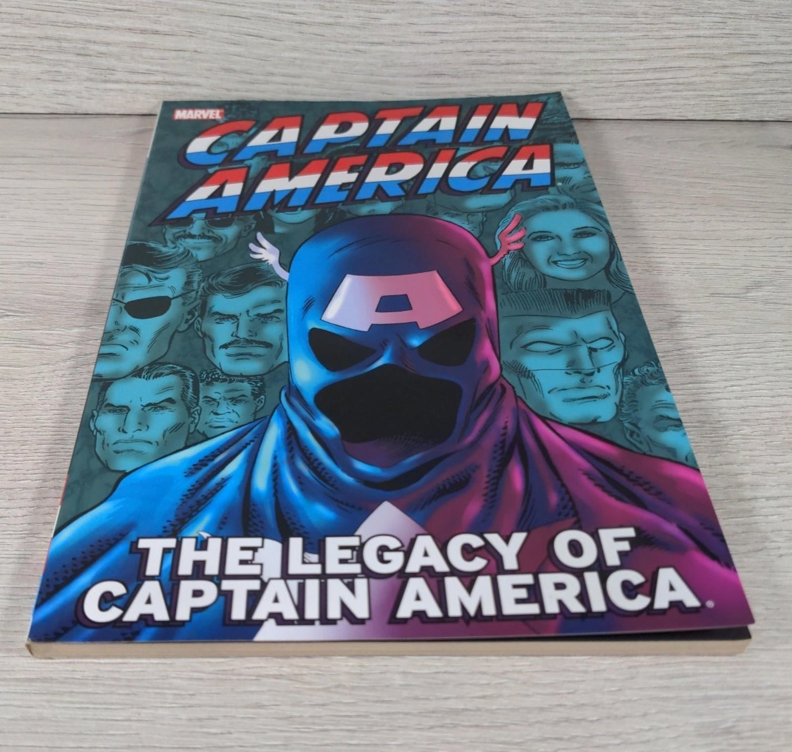 Marvel The Legacy Of Captain America by Joe Simon Marvel Comic Book