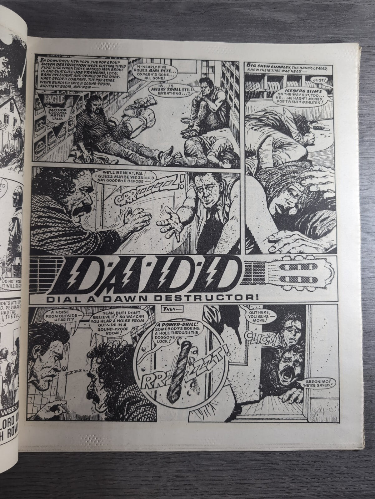 Eagle Comic Issue No. 210 29th March 1988 Vintage Retro UK Comic