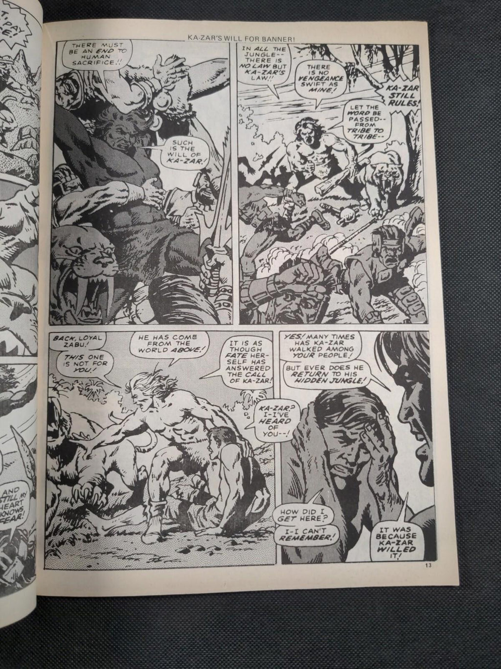 Mighty World of Marvel Issue No 61 December 1973 Marvel UK - Vintage Comic - Retrorama UK
