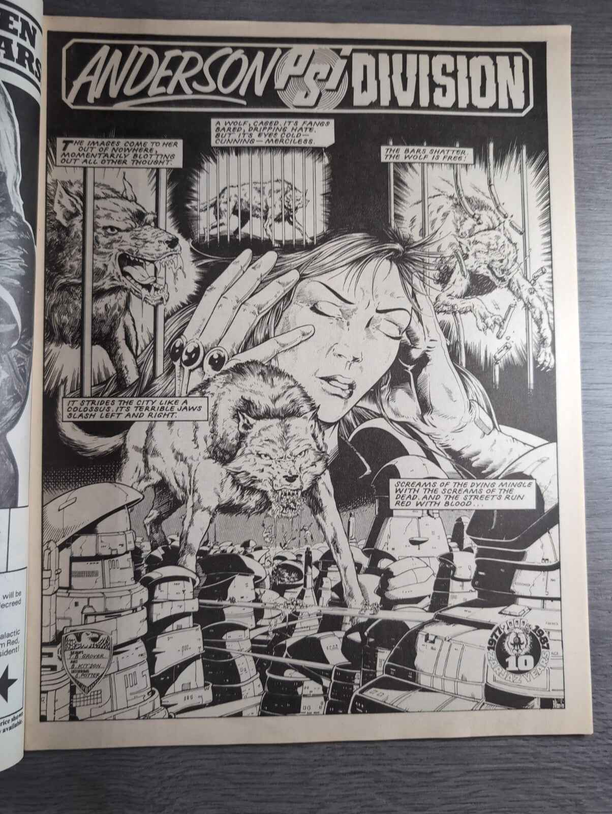 2000AD Prog 520 Featuring Judge Dread Comic 2nd May 1987 Vintage Retro Comic