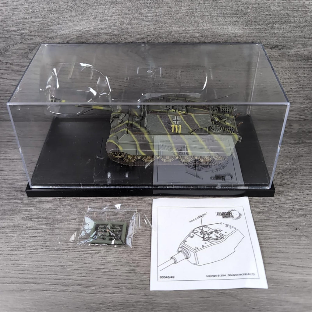 Dragon Armor King Tiger Henschel Turret France 1944 1:72 Scale Model Tank 60049