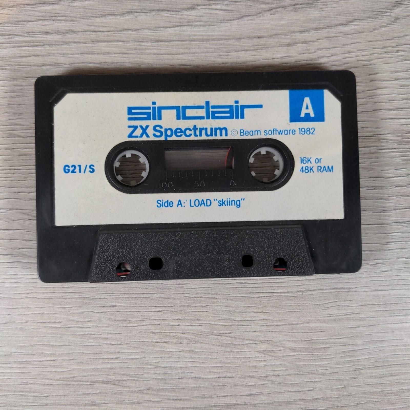 Horace Goes Skiing ZX Spectrum 16K 48K Game Cassette Tested & Working