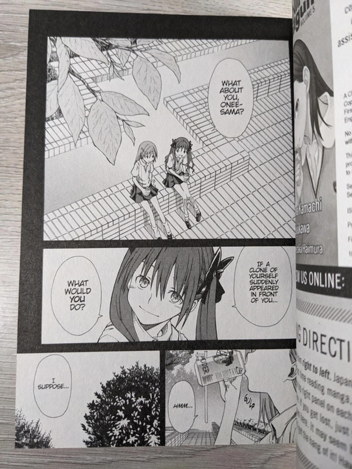 A Certain Scientific Railgun: Volume 5 by Kazuma Kamachi Manga Paperback 2012