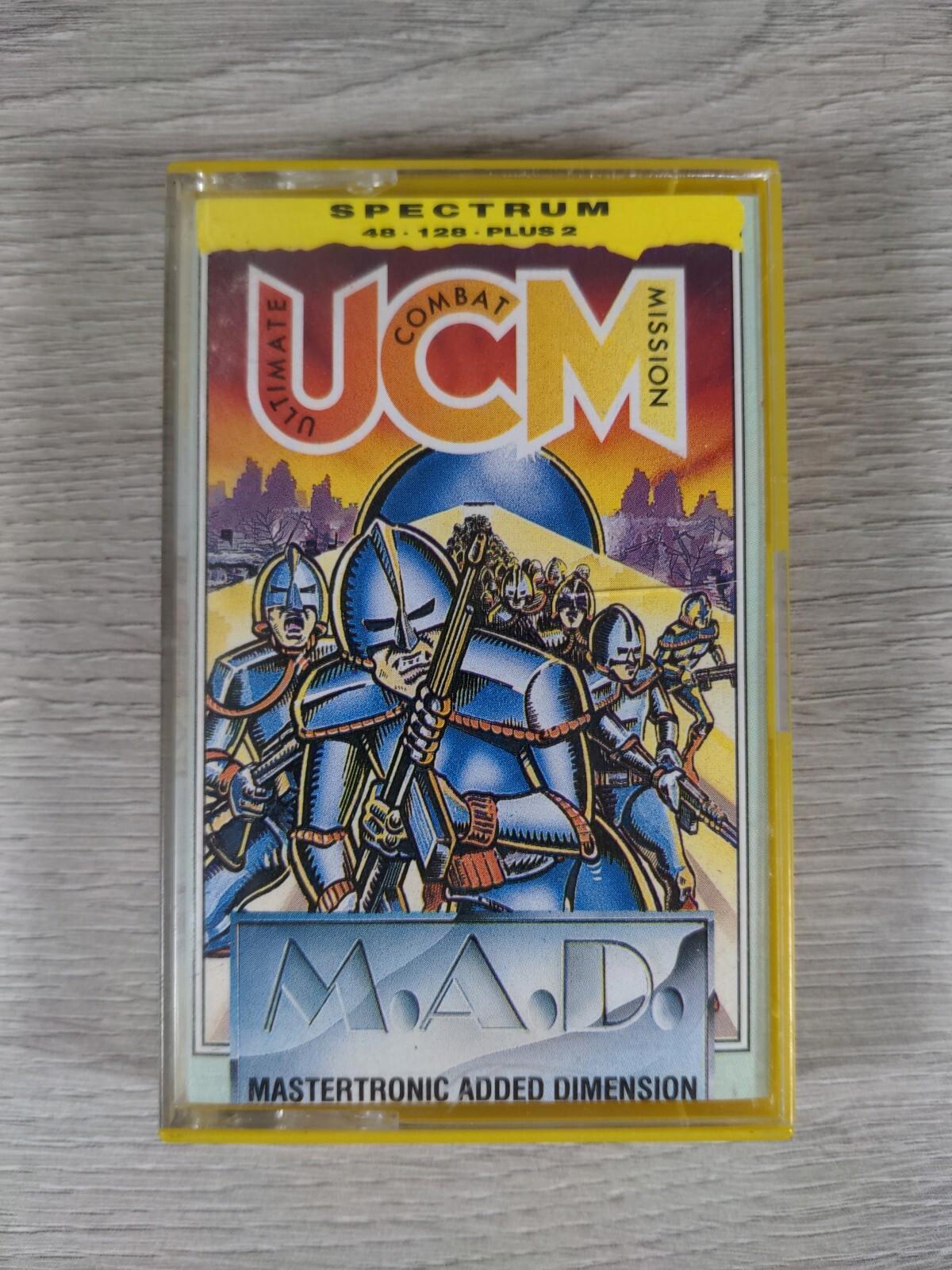 UCM Ultimate Combat Mission ZX Spectrum 48K 128K Game Cassette Tested & Working - Retrorama UK