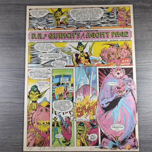 2000AD Prog 530 Featuring Judge Dredd 11th July 1987 Vintage Comic