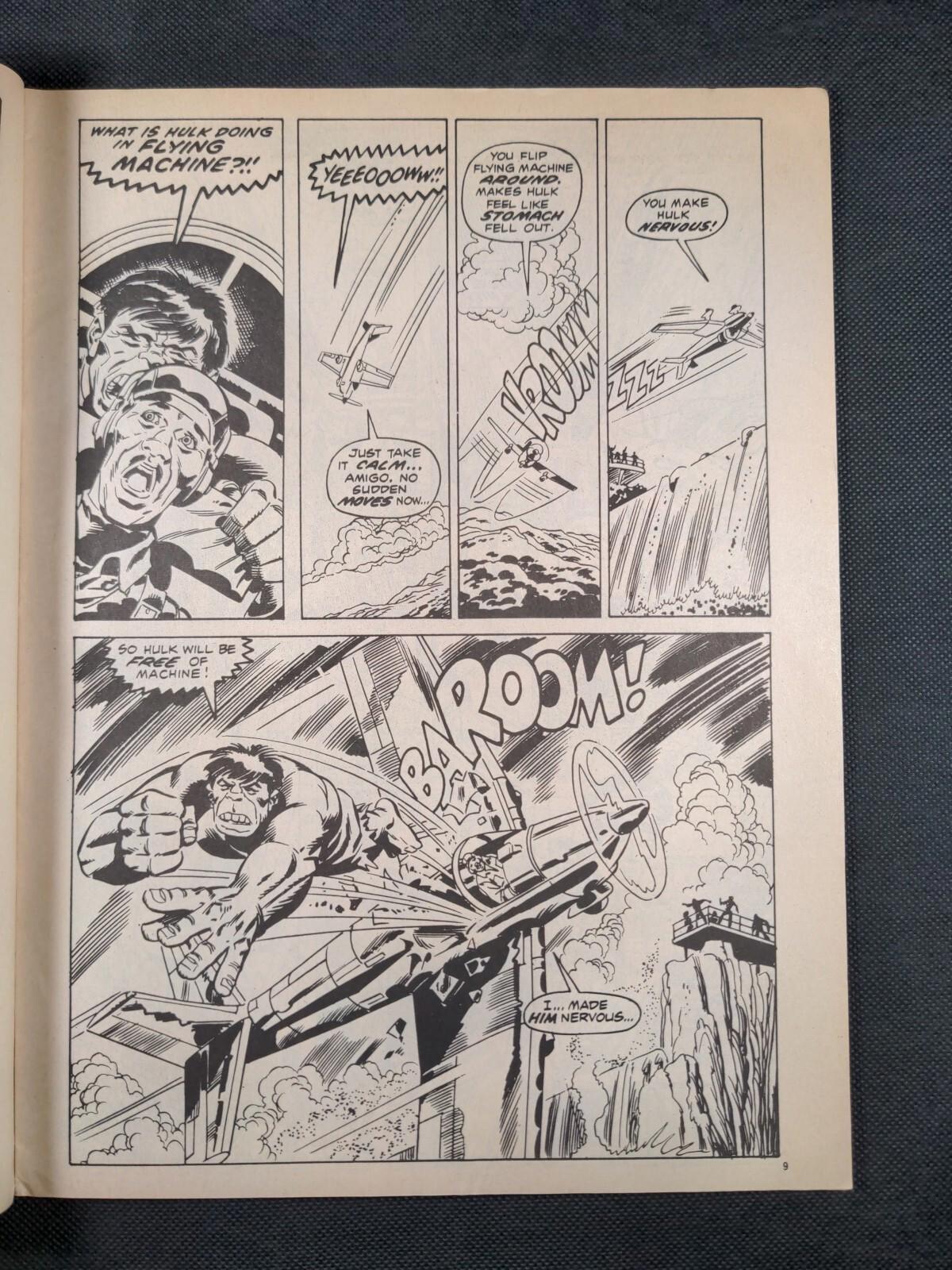 Mighty World of Marvel Issue No 158 October 1975 Marvel UK Vintage Comic