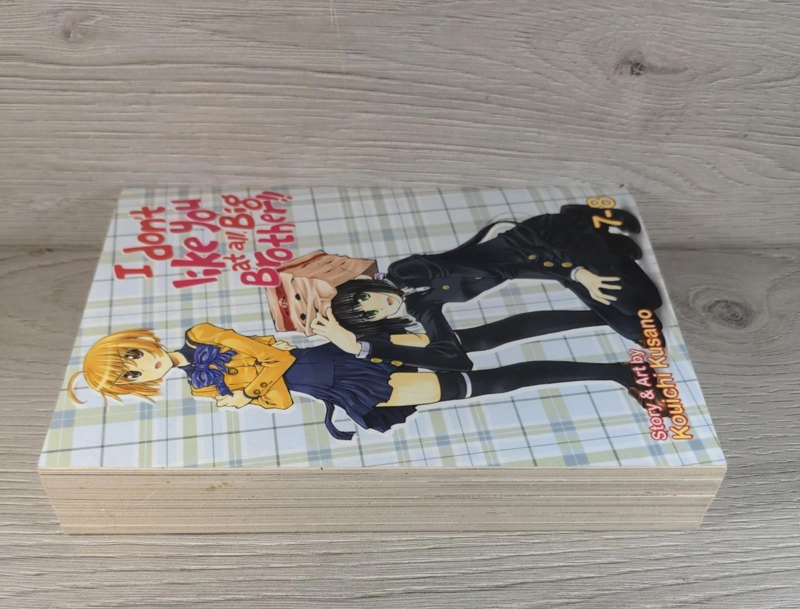 I Don't Like You At All Big Brother! Vol 7-8 Kusano Kouichi Manga Paperback Book