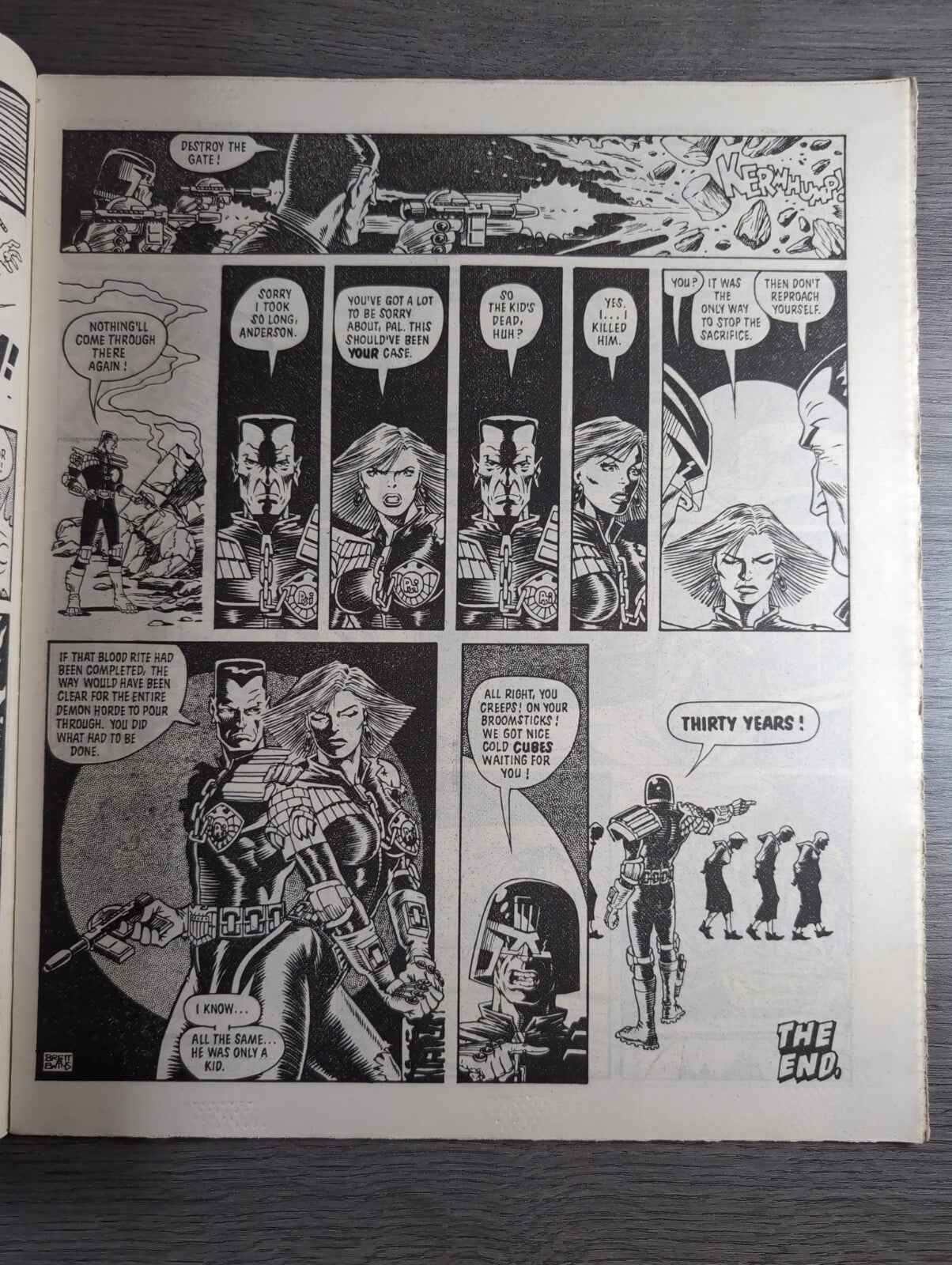 2000AD Prog 478 Featuring Juddge Dread Comic Date 12th July 1986 Vintage Comics