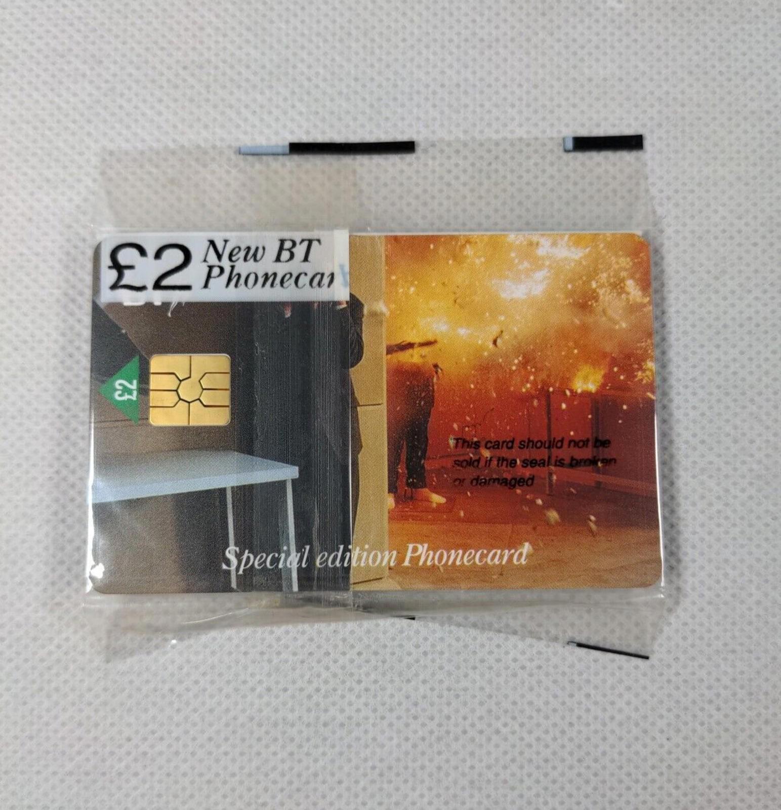 BT Phone Card  Special Edition Unused Vintage £2 Chip Phonecard Unopened Sealed