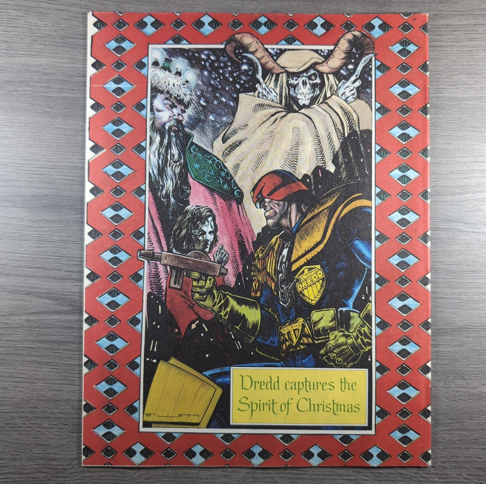 2000AD Prog 554 Featuring Judge Dredd 26th December 1987 Vintage Comic