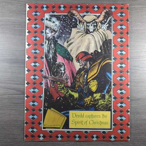 2000AD Prog 554 Featuring Judge Dredd 26th December 1987 Vintage Comic