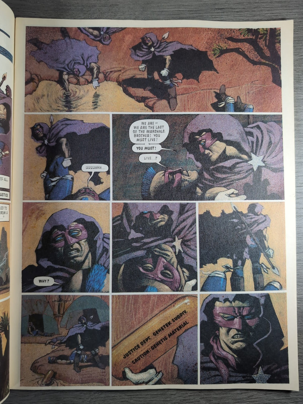 2000AD Prog 802 Featuring Judge Dredd Comic 26th Sept 1992 Vintage Retro Comic