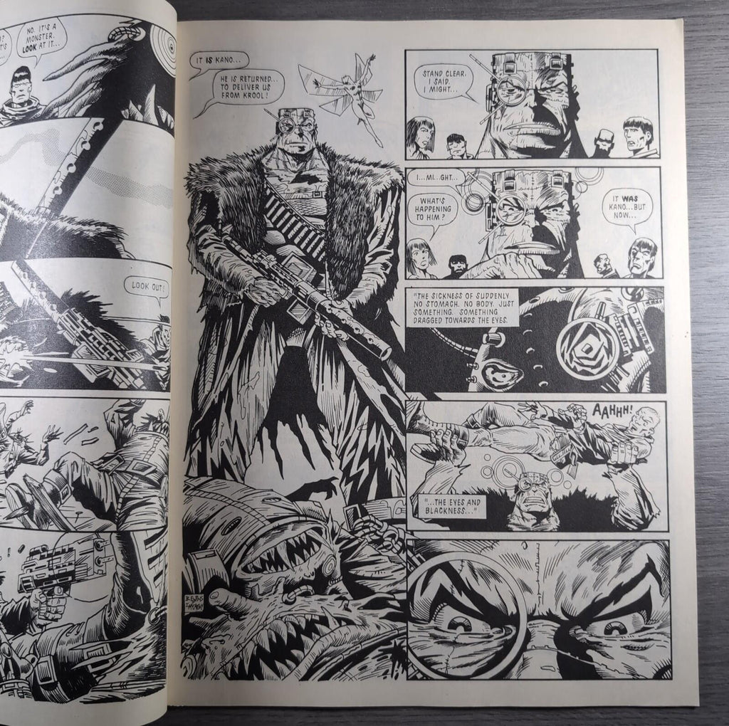 2000AD Prog 553 Featuring Judge Dredd 19th December 1987 Vintage Comic