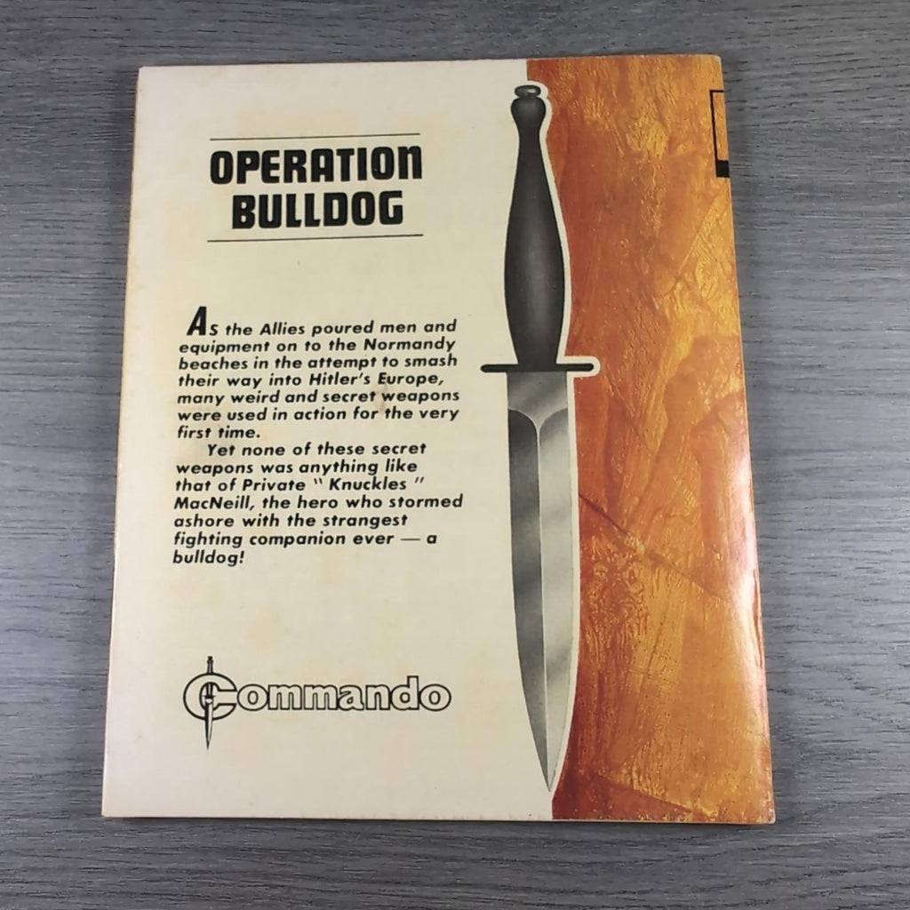 Commando Comic Issue Number 1231 Operation Bulldog