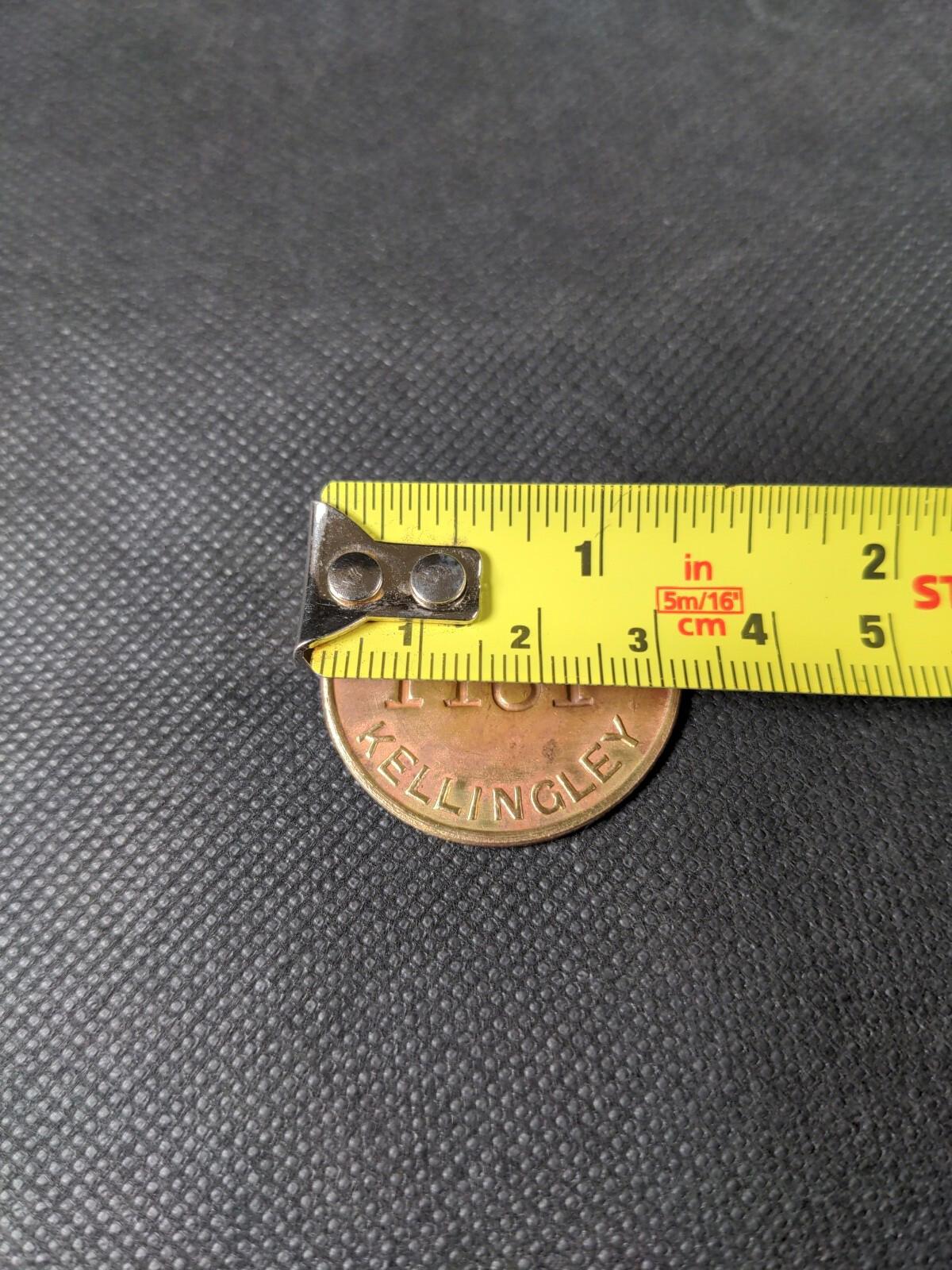 Kellingley Colliery No 1161 Brass Miners Pit Check Token