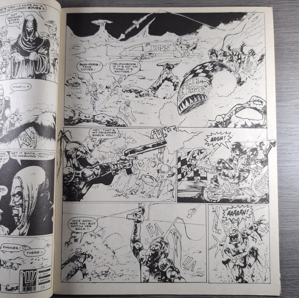 2000AD Prog 586 Featuring Judge Dredd 6th August 1988 Vintage Comic