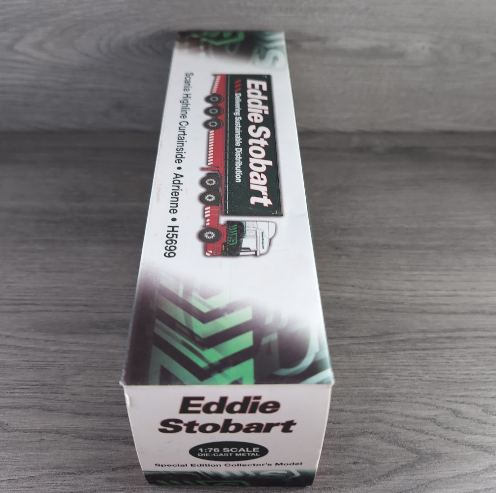 Atlas Editions Eddie Stobart Scania Highline Curtainside Adrienne H5699 1:76