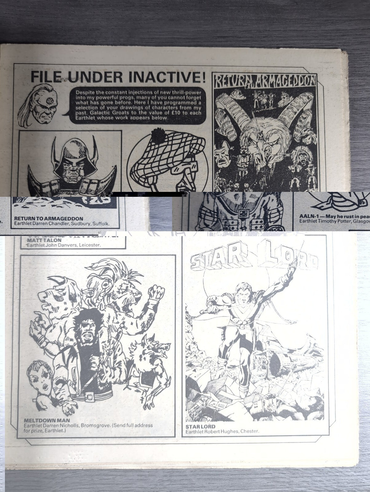2000AD Prog 355 Featuring Judge Dredd Comic 11th Feb 1984 Vintage Retro Comic