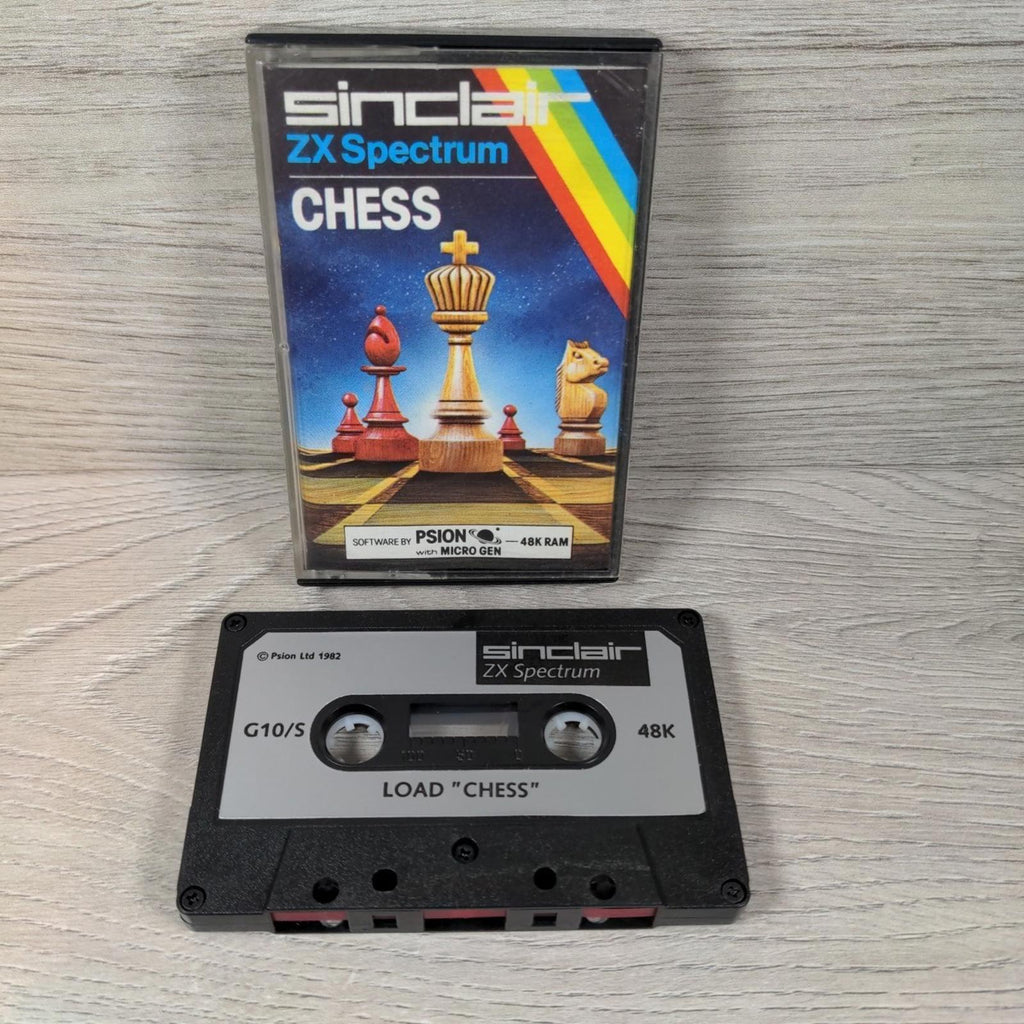 Chess ZX Spectrum 48K Game Cassette Psion Tested & Working