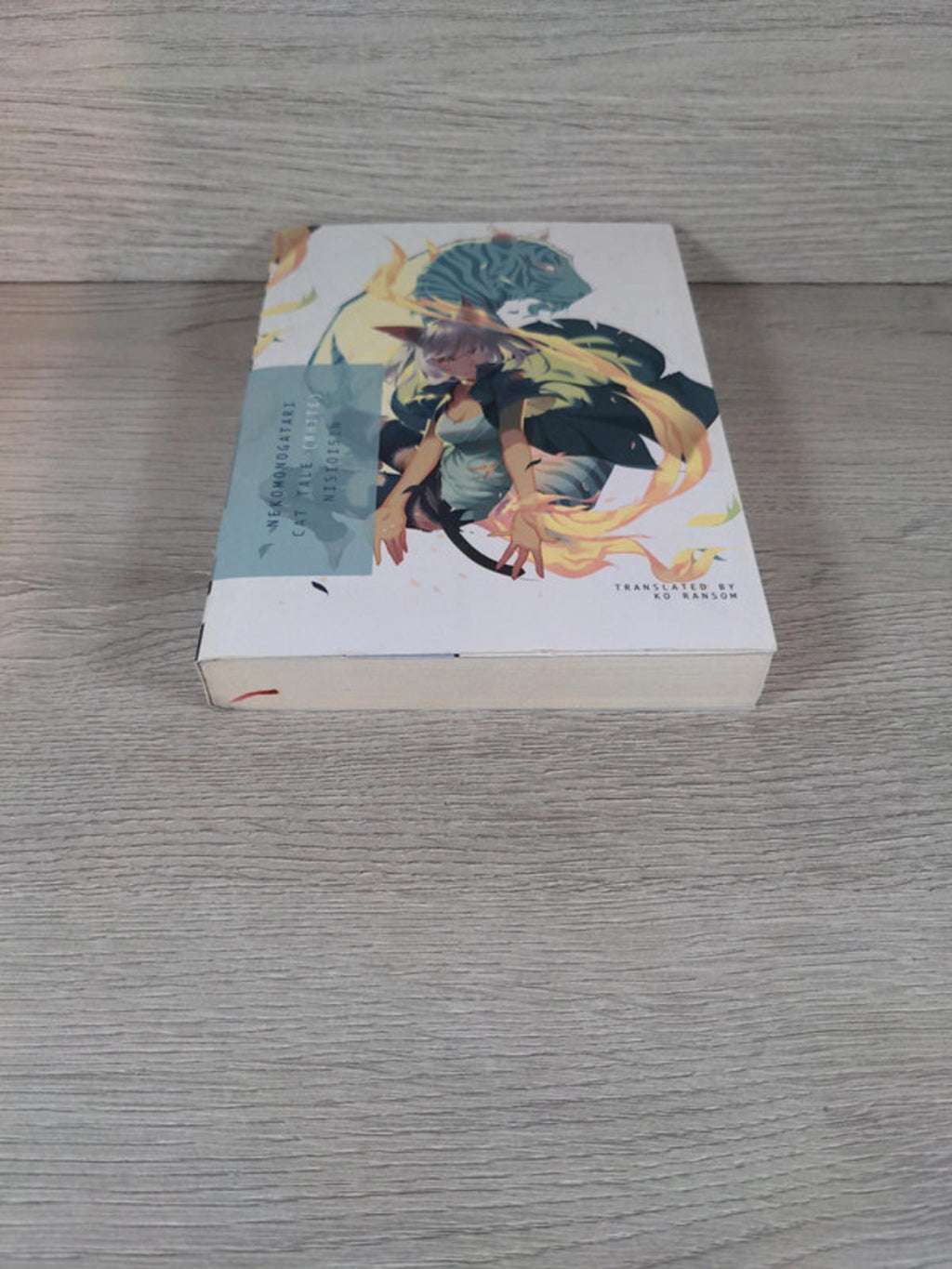 Nekomonogatari (White) by Nisioisin Paperback Manga Novel 2018 In English