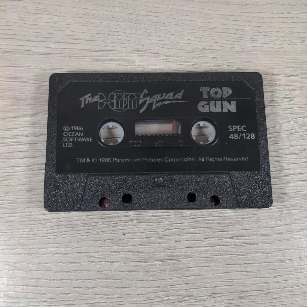 Top Gun ZX Spectrum 48/128K Game Cassette The Hit Squad Tested & Working