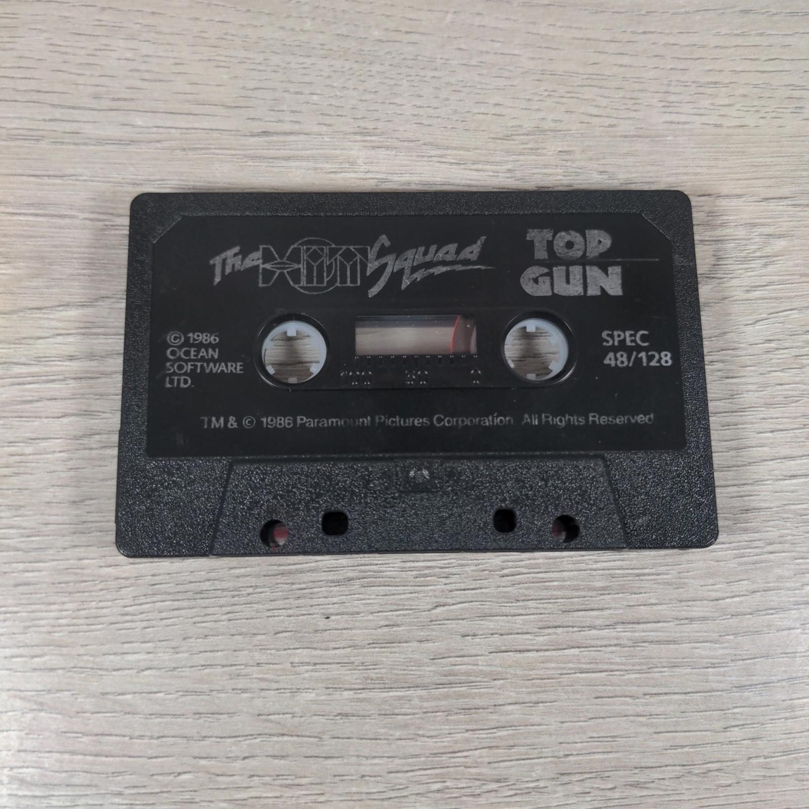 Top Gun ZX Spectrum 48/128K Game Cassette The Hit Squad Tested & Working