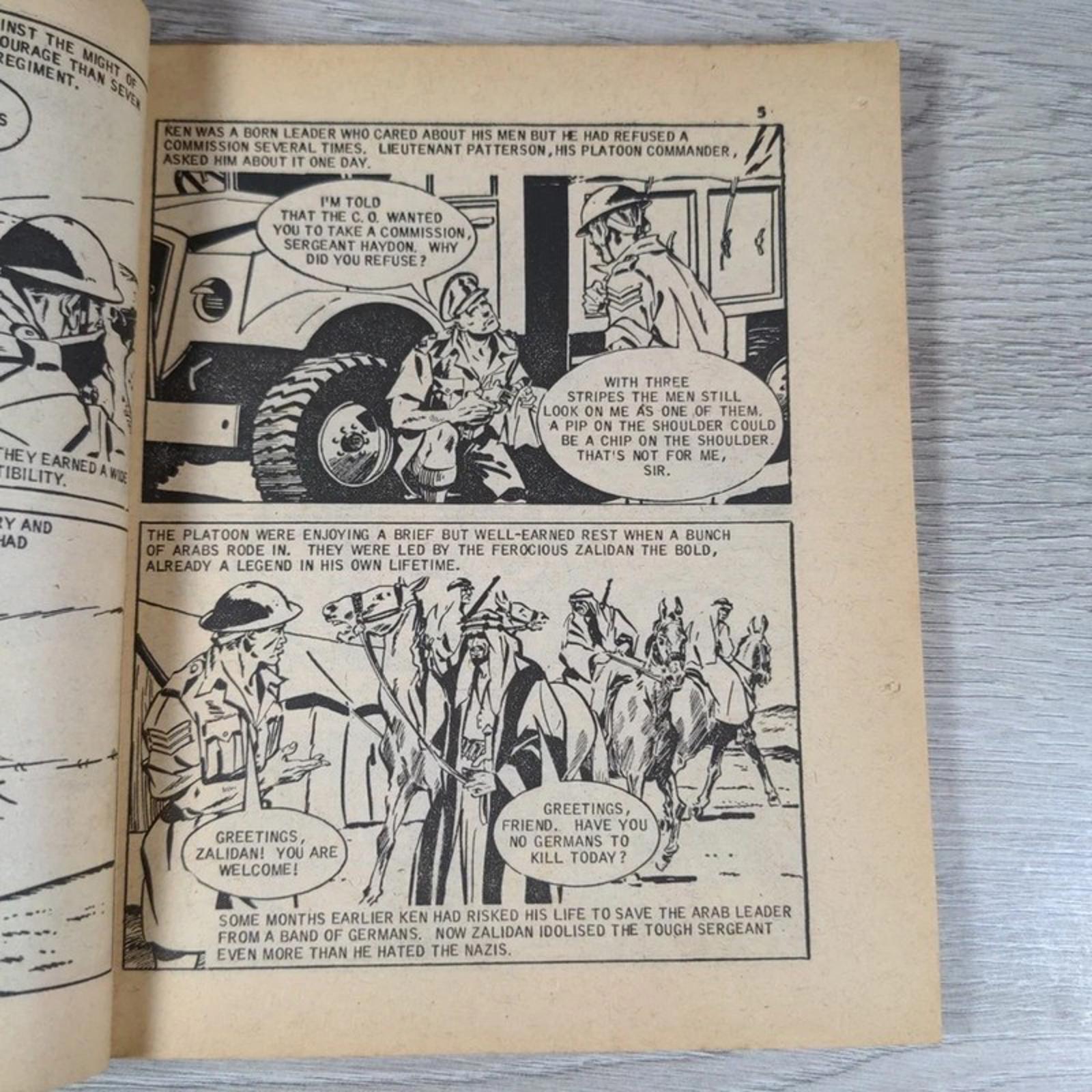 Commando Comic Issue Number 1048 Coward In Command Vintage Comic - Retrorama UK