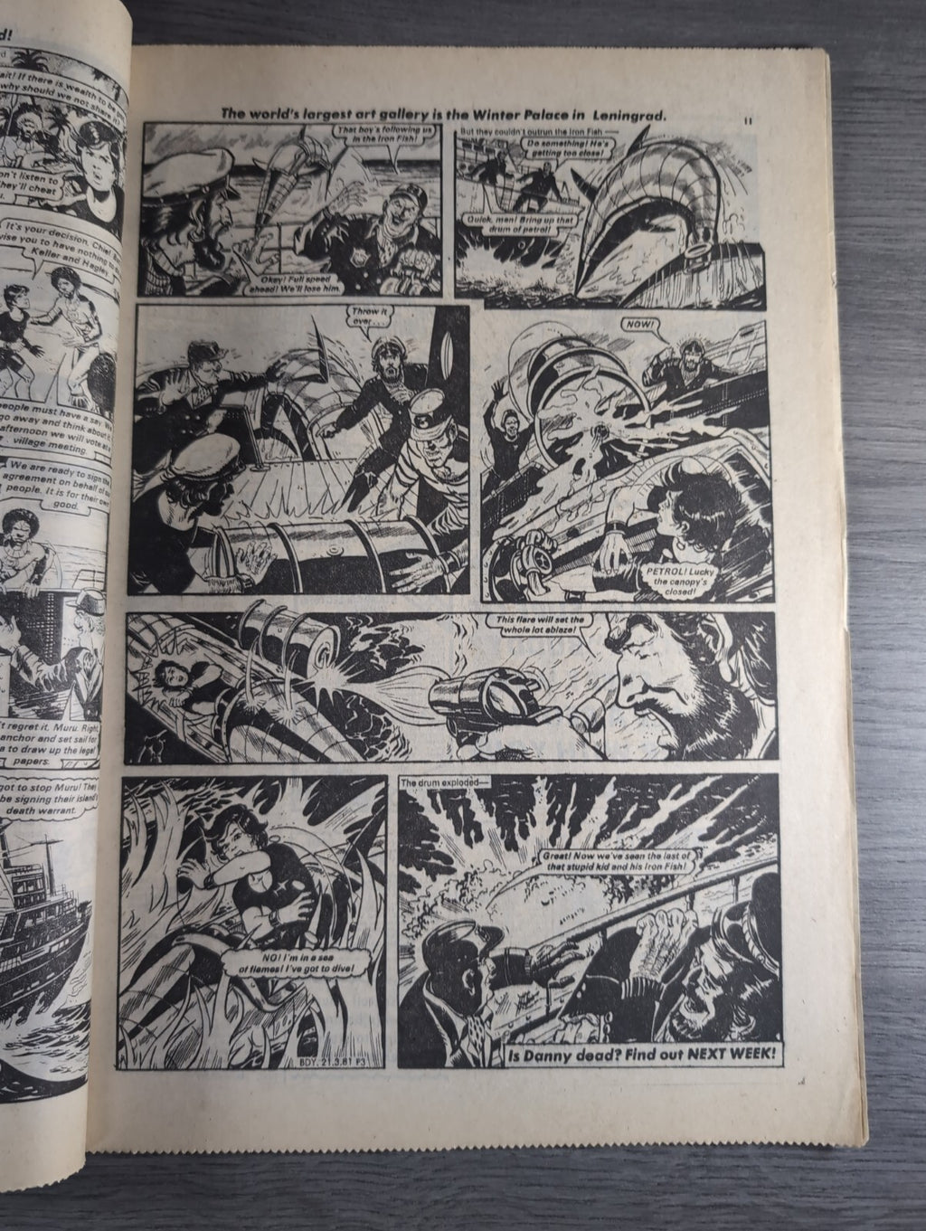 Buddy Comic Issue No 6 21st March 1981 Vintage Retro Comic