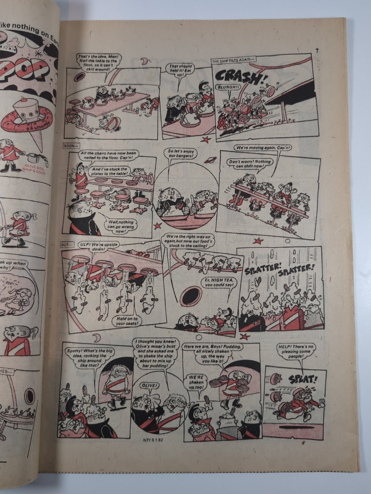 Nutty Comic Featuring Bananaman Issue No. 100 Jan 9th 1982 Vintage Retro Comic