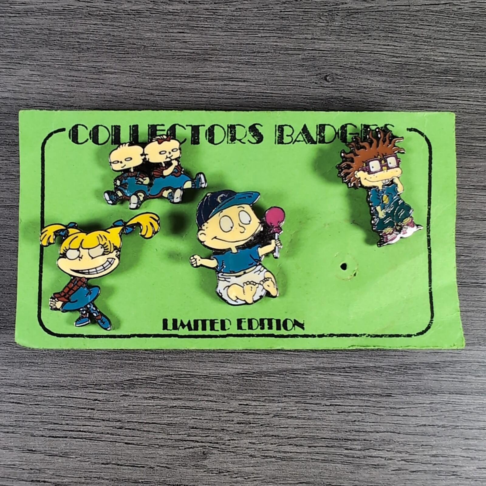 Rugrats Assorted Pin Badges x 4