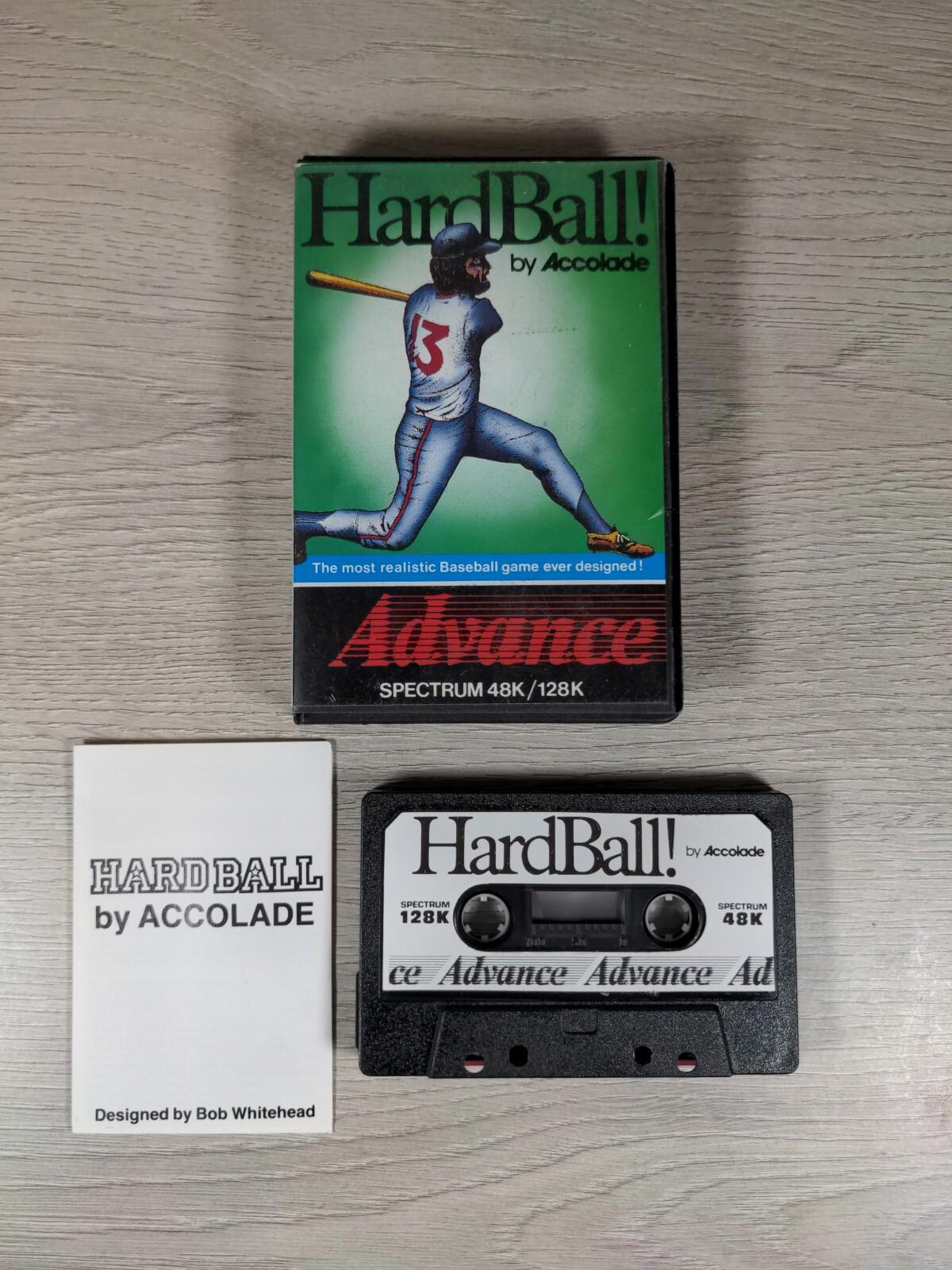 Hardball ZX Spectrum 48K 128K Video Game Cassette Tested & Working  Vintage Game