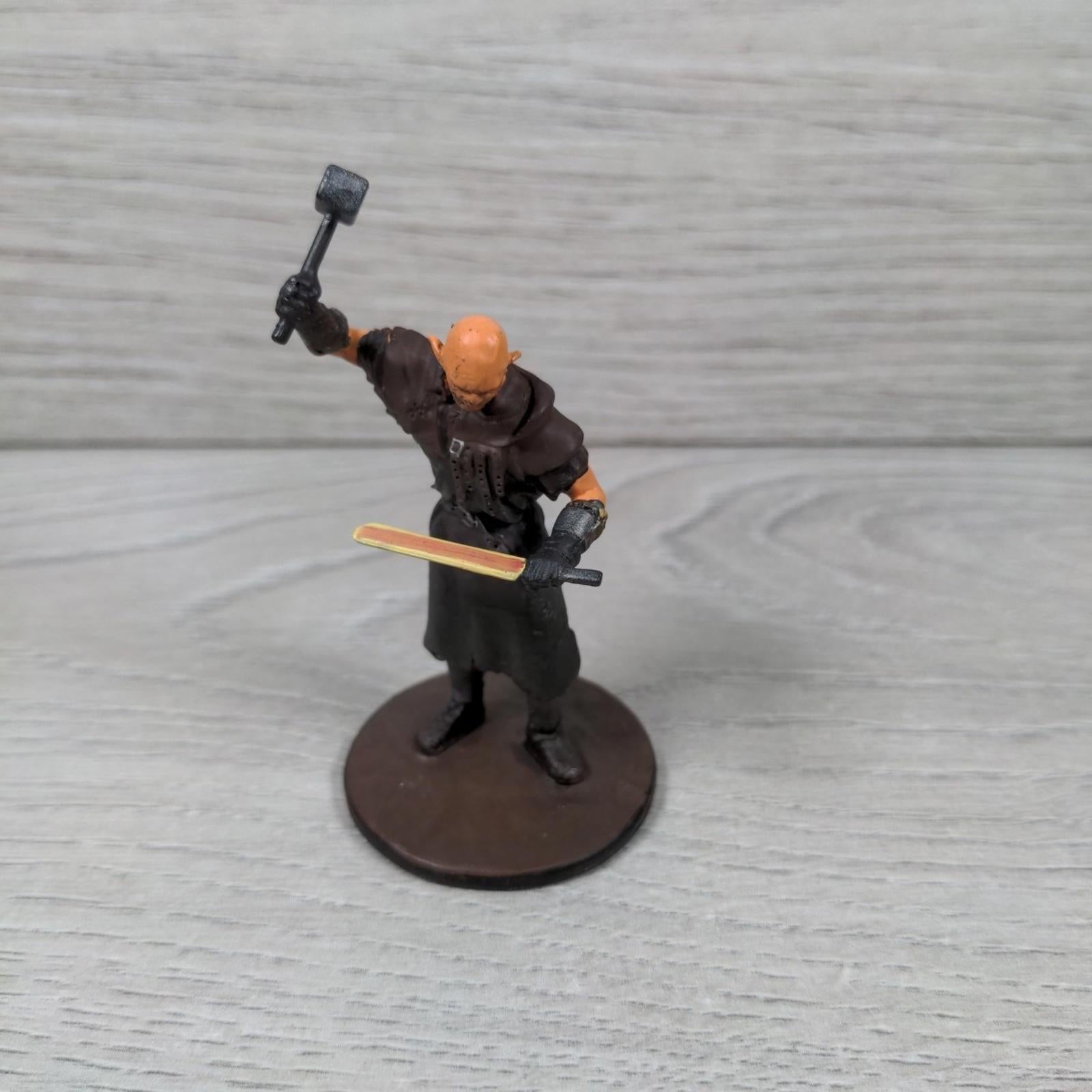 Eaglemoss Orc Blacksmith Lord of the Rings Collectors Models Metal Figure 2006