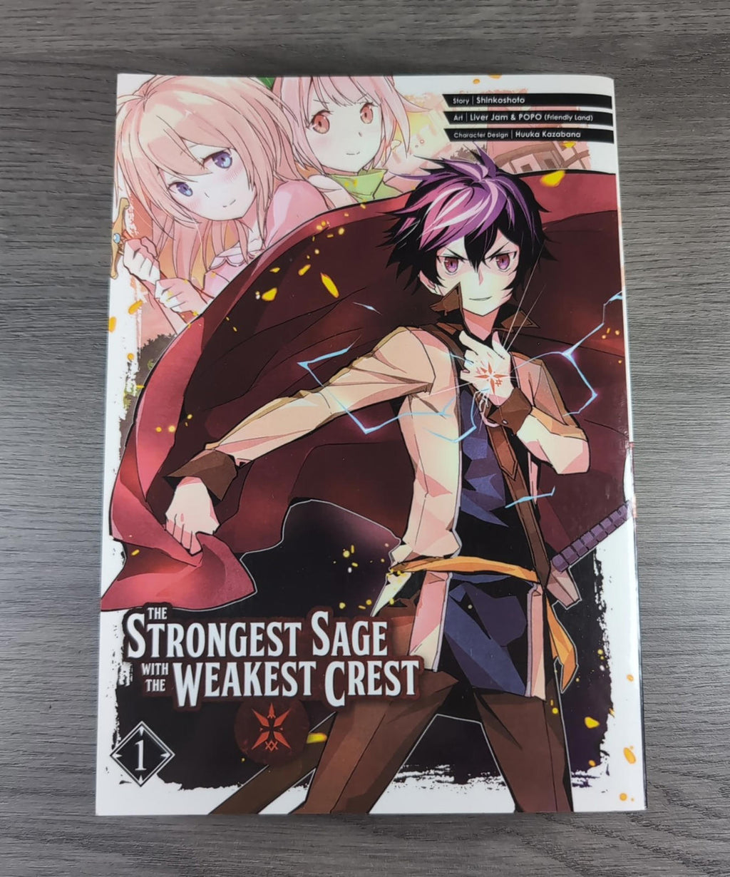 The Strongest Sage With The Weakest Crest No 1  Shinkoshoto Manga Paperback Book