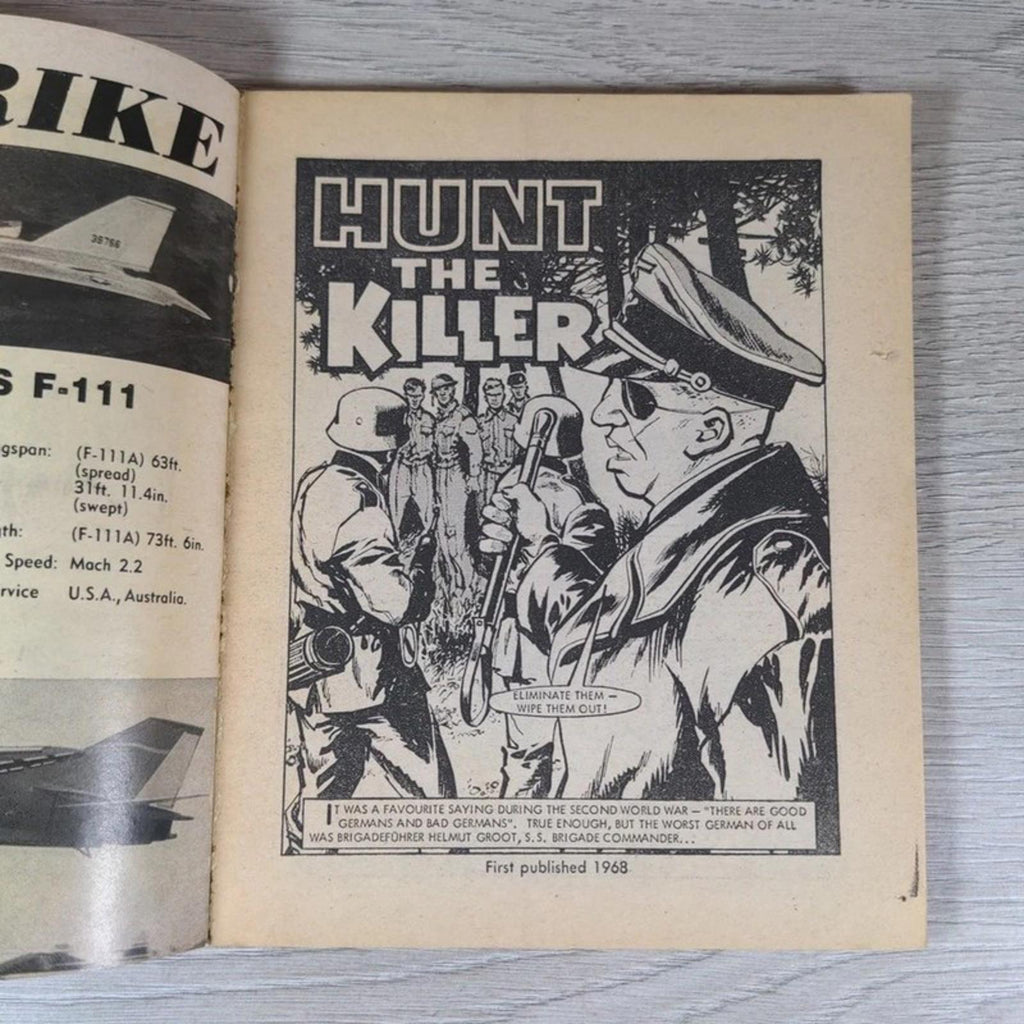 Commando Comic Issue Number 1079 Hunt The Killer - Retrorama UK