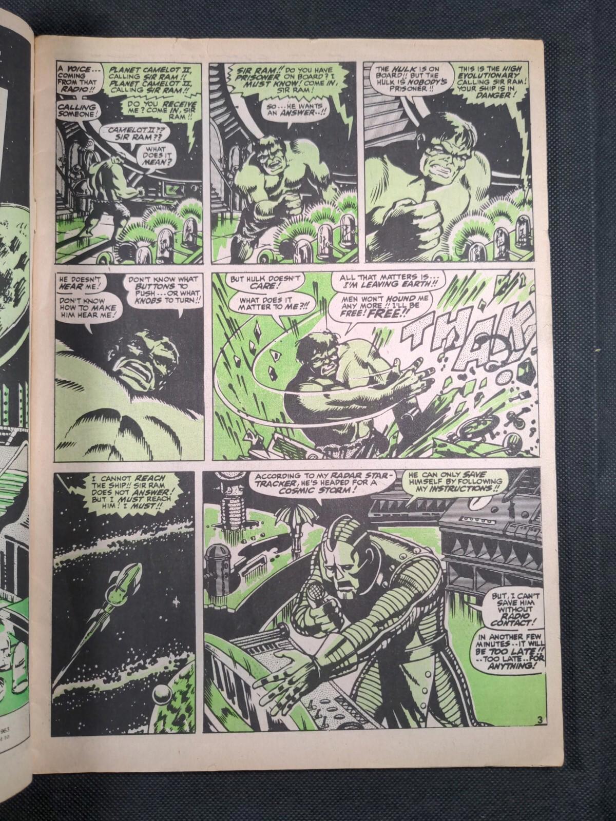 Mighty World of Marvel Issue No 40 July 1973 Vintage Marvel UK Vintage Comic