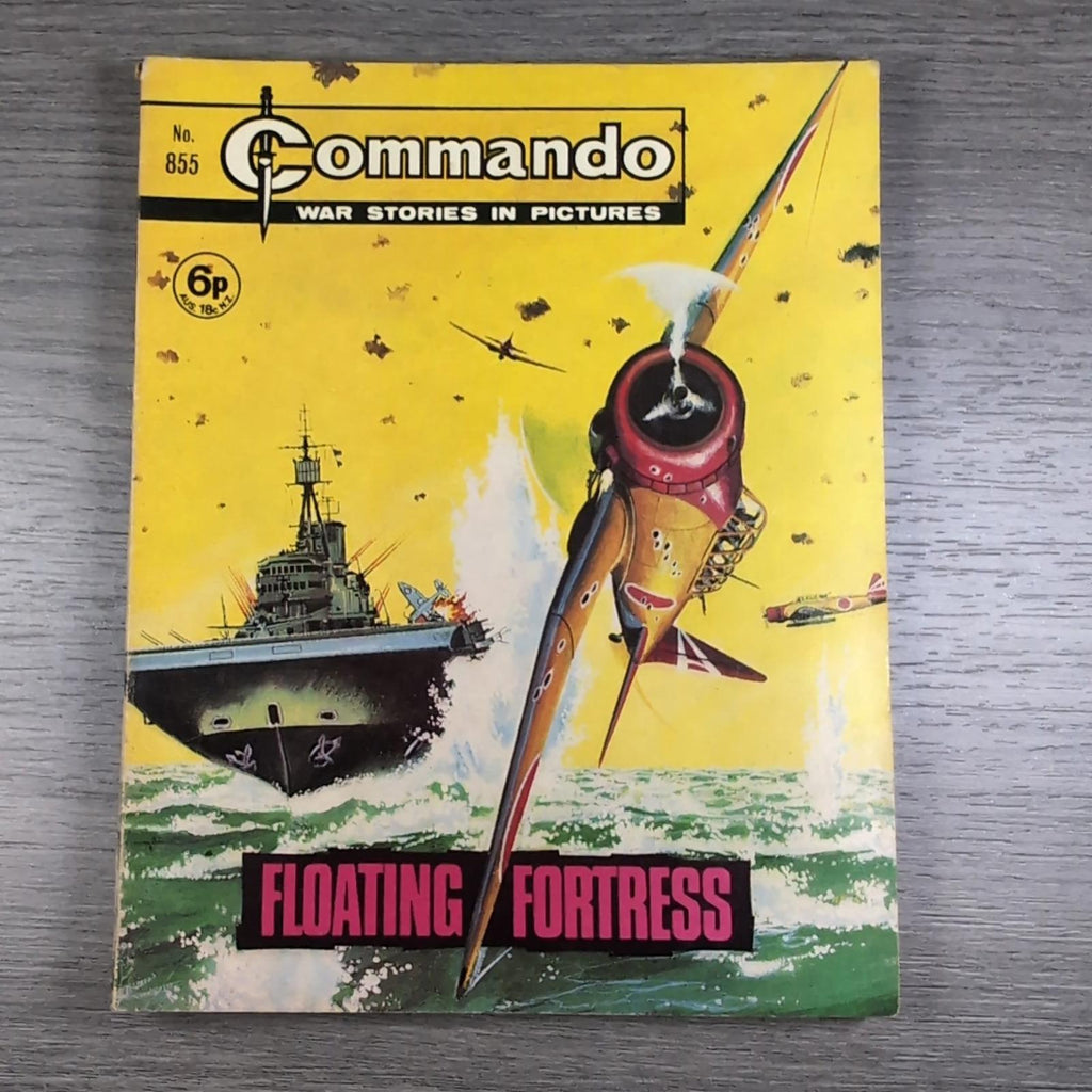 Commando Comic Issue Number 855 Floating Fortress