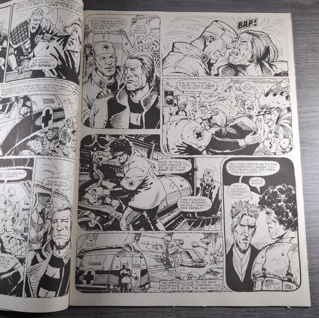 2000AD Prog 547 Featuring Judge Dredd 7th November 1987 Vintage Comic
