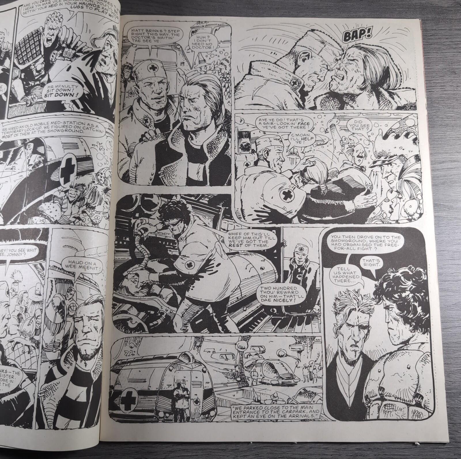 2000AD Prog 547 Featuring Judge Dredd 7th November 1987 Vintage Comic