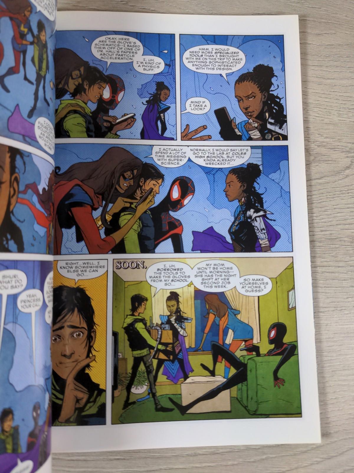 Marvel Comics Shuri 24/7 Vibranium Issue 2 Graphic Novel - Retrorama UK
