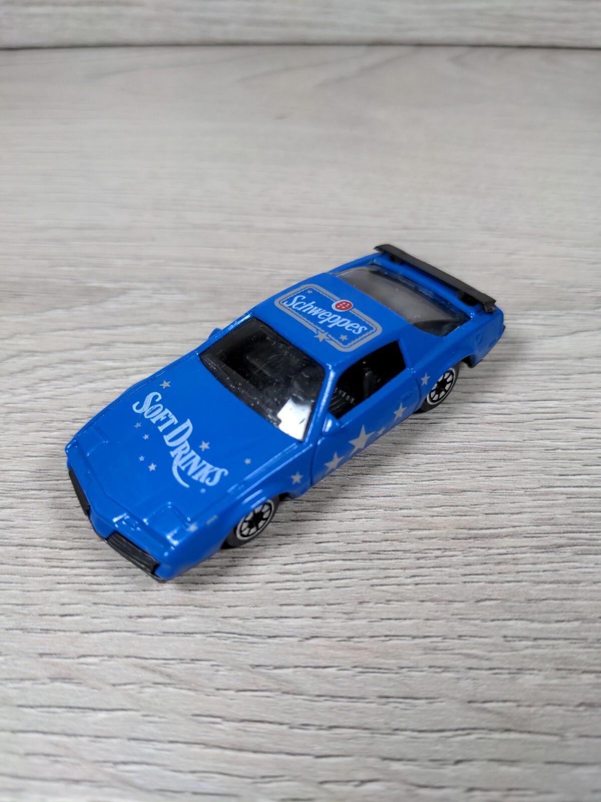 Corgi Toys Die-Cast Model Car Pontiac Firebird 1:64 Scale Vintage 1985